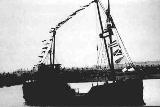 Photograph of the SS Hawarden Bridge – Victim of the Bermuda Triangle